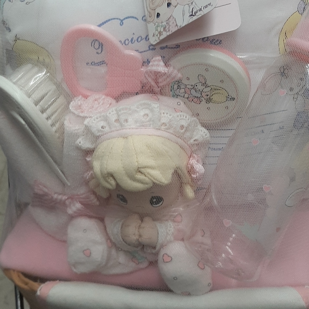 Precious Moments Baby Gift Basket Set
